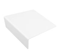 FRCOLOR Espositore Nfc in Pvc Bianco Design Raffinato e Stile Professionale, Supporto per Carte Nfc da Tavolo Adattabile per Uso Fai-da-te