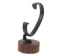 FRCOLOR Espositore Per Orologi Base in Legno Supporto Per Orologi Da Polso Anello Forma Di c Espositore Per Esposizione Realizzato in Legno e Plastica