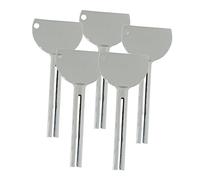 FRCOLOR Estrusore Per Dentifricio e Colorante Per Chioma in Di Alluminio Set Da 5 Pezzi Spremi Tubetti Per Dentifricio Detergenti e Tinture Accessori Per Saloni Di Bellezza Precisione e Facilità D'uso