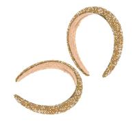 FRCOLOR Fasce Larghe Alla Moda Per Donna - 2 Fasce Alla Moda Con Strass Accessori Non Per Per Ragazze