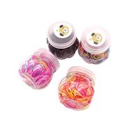 FRCOLOR Fasce Per in Gomma - Confezione Da 4 Elastiche E Elastiche Perfette Per Le Bambine Accessori Per Bambine