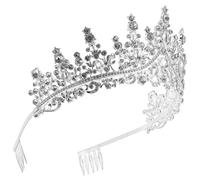 FRCOLOR Fascia Accessori Per Tiara Copricapo Da Sposa Corone Per La Cerimonia Nuziale Corone Di Compleanno Per Le Donne Accessori Di Compleanno Per Le Donne Di Compleanno
