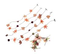 FRCOLOR Fascia con Ghirlanda Fiori Artificiali e Clip Colorate Accessori Sposa e Party e Resistente per Vacanze al e Foto Speciali