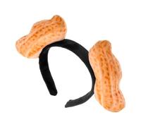 FRCOLOR Fascia per Chioma Creativa a Forma di Arachidi, Cerchietto Divertente Leggero per Feste e Cosplay, Accessorio Carino per Ragazze e Donne, Fascia da Foto Originale per Eventi Live