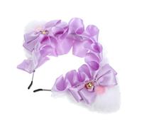 FRCOLOR Fascia Per Con Orecchie Di Gatto Alla Moda Leggera E Comoda Ideale Per Le Feste Tra Ragazze