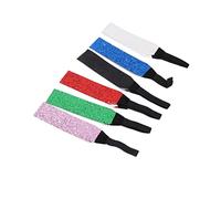 FRCOLOR Fascia Per Elastica Con Paillettes Alla Moda Accessorio Per Donne E Ragazze Per Feste Di Compleanno Colore Casuale