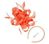 FRCOLOR Fascia Per Stile Fascinator Anni Per Cocktail Matrimonio Del Tè Realizzato Materiali Robusti e Traspirante