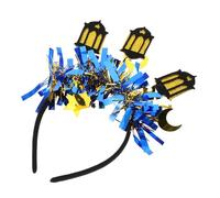 FRCOLOR Fascia Regolabile con e Stelle per Donne Accessorio Middle Eastern Ramadan Decorazione per Feste Eid Mubarak Fascia Resistente e Riutilizzabile per Eventi e Celebrazioni