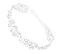 FRCOLOR Fermaglio per Capelli da Sposa Perle e Cristalli Accessori per Capelli Vite per Donne Copricapo da Sposa per Cerimonie e Foto di Matrimonio