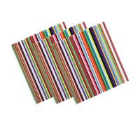 FRCOLOR Filamenti Pcl 110 Pezzi Colorati per Penna 3D Lunghezza 15 CM per Ragazzi e Ragazze, Materiali Sicuri a Bassa Temperatura per Progetti Artigianali di Precisione