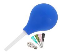 FRCOLOR Flacone Dosatore per Ceramica Blu Punta di Precisione, Applicatore in Gomma e Acciaio Inossidabile per Smalto, Facile e Preciso per Modellare Argilla e Decorazione