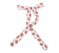 FRCOLOR forcina ad arco Bows Clip per clip per nappe di coda lunga Carnival Hairpin fermagli per con fiocco vintage mollette per da donna stoffa bianca