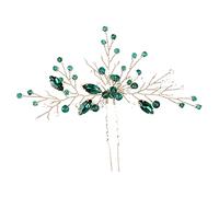 FRCOLOR Forcina Smeraldo Festa Mancare Accessori Incantesimi Decorativo Donna Fascia Per Fiore Pin Per Da Sposa Sposare Copricapo Gioielli Per Nozze Strass