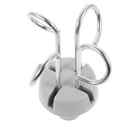 FRCOLOR Gancio per Asta Portaflebo in Acciaio Inox per Clinica Supporto per Flebo Portatile Accessorio Resistente e Sicuro