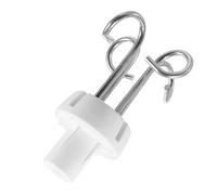 FRCOLOR Gancio Per Supporto Infusione in Acciaio Inossidabile e Plastica Resistente e Facile Da Installare Accessorio Portatile Per Stand e Appendi Bottiglie Per Uso Clinico e Personale