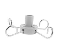 FRCOLOR Gancio Per Supporto Infusione Verticale in Acciaio Inossidabile Adatto Per Aste Portaflebo Portatili Per Uso Medico e Ospedaliero