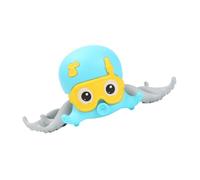 FRCOLOR Giocattolo Polpo da Bagno per Animale Marino Camminante Sei Zampe Gioco Interattivo Acqua per Bagnetto Materiale Sicuro e Colori Casuali Colore Casuale Colore Casuale