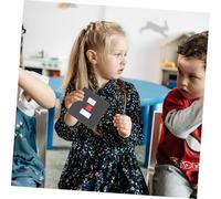 FRCOLOR Giochi Per Ragazzo Ragazza Ragazza Carte Didattiche Bianche e Nere Giochi Educativi Per Visivo Antiriflesso Fresco e Inodore Per Stimolare Lo Sviluppo Cerebrale Retina