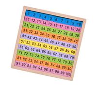 FRCOLOR Gioco Educativo Contapunti in Legno per Tavola Numerica Montessori per Apprendimento Sequenza e Logica Giocattolo Intellettuale per Sviluppo Coordinazione Mani-Cervello