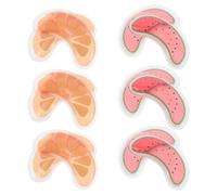 FRCOLOR Impacchi di Ghiaccio in Gel Riutilizzabili per Occhi Gonfi, Cuscinetti Rinfrescanti Congelabili Idratazione Profonda, Set da 6 Paia per Sollievo Rapido e Recupero Post Sportivo,