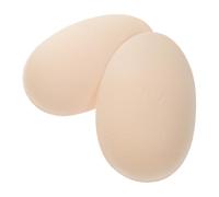FRCOLOR Inserti Push-up Autoadesivi per Uomo in Silicone e Tessuto Non Tessuto, Cuscinetti Muscolari Comfort per Attività Estive All'aperto, 1 Paio