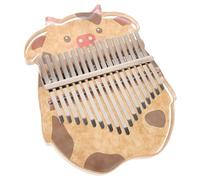FRCOLOR Kalimba Note Trasparente in Acrilico Pianoforte Portatile per Dita Design Chic e Superficie Liscia Strumento Musicale Facile da per Principianti