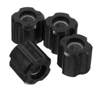 FRCOLOR Kit 4 Pezzi Bushing to Bearing 26 mm/28 mm, Boccole in PE Nero, Cuscinetti Rotanti 22,5 mm, per Grass Trimmer e Brush Cutters, Ricambio per Utensili a Benzina