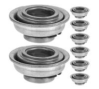 FRCOLOR Kit 8 Pezzi Cuscinetti Forcella Anteriore per Sedia a Rotelle, Ricambi Cuscinetto Ruota Orientabile Assorbimento Urti, Accessori Compatibili per Mobilità Stabile e Sicura