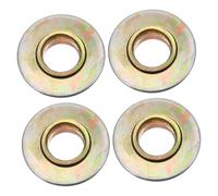 FRCOLOR Kit di 4 Pezzi Ricambi per Sedia a Rotelle Cuscinetti Forcella Anteriore in Acciaio Oro per Riparazione e Miglioramento della Stabilità e Durata
