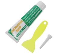FRCOLOR Kit di Riparazione Muro Bianco Pasta e Spatola, Facile e Veloce da Usare, Effetto Resistente Agli Agenti Atmosferici, per Progetti Domestici