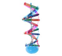 FRCOLOR Kit Dna Doppia Scientifico per Scuola Strumento Didattico Interattivo per Insegnamento Genetica e Studio Dei Educativo Resistente per Aula