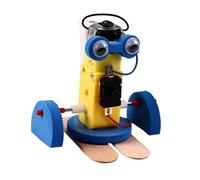 FRCOLOR Kit Robot Assemblabile per Tecnologico Educativo DIY Robot Camminante per Sviluppo Creatività e Coordinazione Regalo per Ragazzi e Ragazze