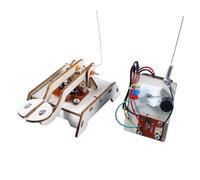 FRCOLOR Kit Scientifico Diy Telegrafo in Legno Per Ragazzo Ragazza Ragazza Giocattolo Esperimenti Fisica Progetto Educativo Creativo Scuole e Studio Ingegneria