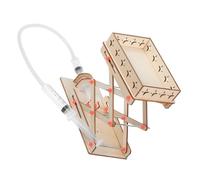 FRCOLOR Kit Sollevatore Idraulico Laboratorio Giocattolo Educativo per Bambini Apprendimento Scientifico Motricità Fine e Creatività Manuale Set Fai da Te Esperimenti Didattici