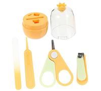 FRCOLOR Kit Tagliaunghie Per Ragazzo Ragazza Ragazza Set Unghie Per Ragazzo Tagliaunghie Di Sicurezza Per Piccoli Design Ergonomico Custodia Portaoggetti Pratica