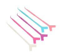 FRCOLOR Lash Perm Tool e Y-Shaped Mascara Brush, 50 Pezzi in ABS per Laminazione e Permanente, Strumenti con Impugnatura Ergonomica per Personale Femminile Colore Casuale