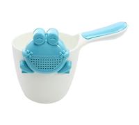 FRCOLOR Lavacapelli per Design Animato Cucchiaio Doccia Boccale Bagnetto Multifunzione e Blu