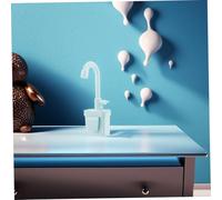 FRCOLOR Lavello Cucina con Rubinetto Interattivo Cucina e Bambina Accessorio Ruolo Stimola Abilità Motorie e Responsabilità Verde