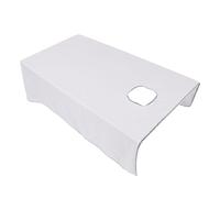 FRCOLOR Lenzuolo Da Salone Di Bellezza Apertura 120x200 Cm, Copriletto Traspirante e Resistente All’olio Per Lettino Massaggi Spa, Lavabile e Ad Asciugatura Rapida Per Centri Estetici e Uso Domestico