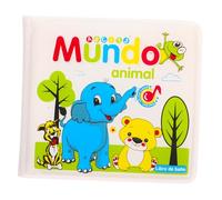 FRCOLOR Libro da Bagno Galleggiante in EVA per Libro Spagnolo Decorativo Giocattolo Educativo per Bagnetto con Suono Interattivo Resistente per Ragazzo Ragazza