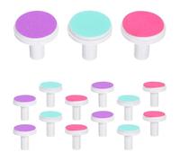 FRCOLOR Lima per unghie elettrica per bambini da 18 pezzi: accessori per smerigliatrice per unghie per bambini - cuscinetti di ricambio per lima elettrica per bambini piccoli - testine di ricambio per