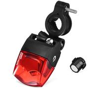 FRCOLOR Luce Posteriore per Bici Potenza Magnetica e Resistenza alle Intemperie, Fanale di Sicurezza in Plastico Ipx4 per Ciclismo Notturno