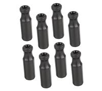 FRCOLOR Maniglie di Ricambio per Biliardino 8 Pezzi in Tpr Nero Compatibili Tavoli Calcio Balilla , Impugnature Ergonomiche Piccole per Gioco da Tavolo e Accessori Calcio Balilla