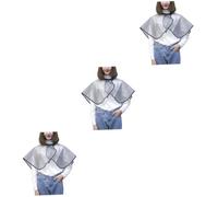 FRCOLOR Mantella per capelli da parrucchiere, 3 pezzi