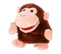 FRCOLOR Marionetta Mano Scimmia Peluche Morbido e Lavabile Educativo Interattivo per Stimola Creatività e con Genitori Adatto per Racconti e Giochi Immaginativi