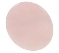 FRCOLOR Maschera Di Jade Massaggio Scraper Naturale Strumento Tondo Portatile Per Massaggio Muscolare Per Viso e Occhi Ottimo Per Rilassamento e Circolazione