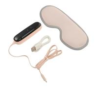 FRCOLOR Maschera Per Dormire Riscaldante Riciclabile Per Alleviare Laffaticamento Degli Occhi Regolabile