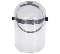 FRCOLOR Maschera Protettiva Trasparente in Pmma Resistente All’olio Copertura Viso Leggera e Confortevole, Deflettore Anti-goccia per Lavoro, Cucina e Attività All’aperto