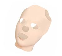 FRCOLOR Maschera Viso Elasticizzata Traceless Full Face Regolabile per Lifting e Rassodamento Materiale Traspirante e Confortevole per Uso Notturno e Dormire