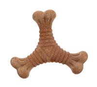 FRCOLOR Massaggiagengive per animali domestici, per cuccioli, giocattolo divertente per cani, spazzolino da denti per cani, giocattolo da masticare aggressivo, cibo per cani, dispenser di peluche